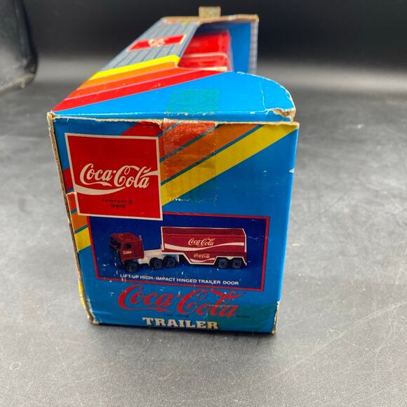 Remco Coca Cola Trailer Semi Truck new in box (H1) - Picture 4 of 12